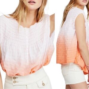 Free People Little Bit of Something Blouse